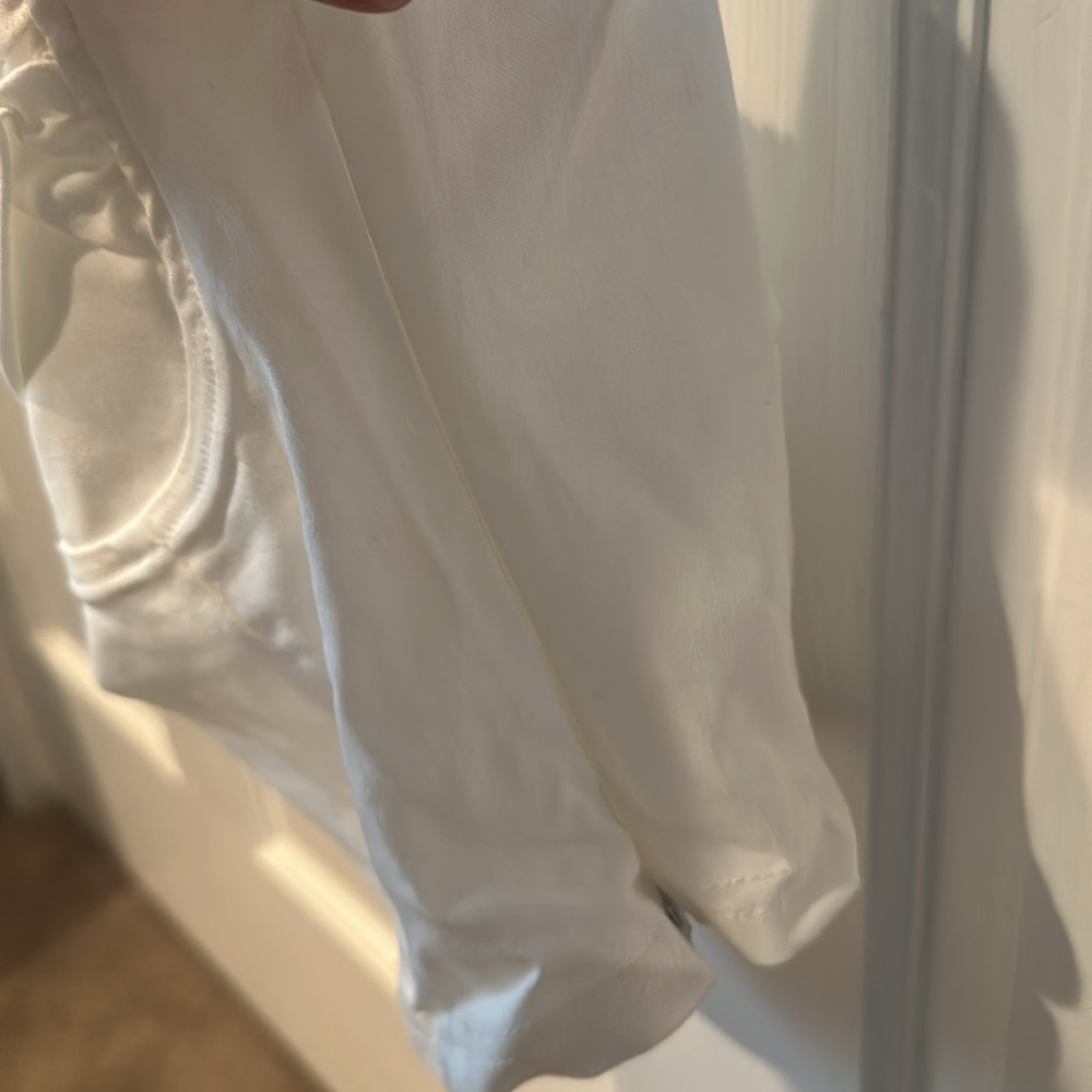 White Bustier with tie shoulders - Picture 4 of 5